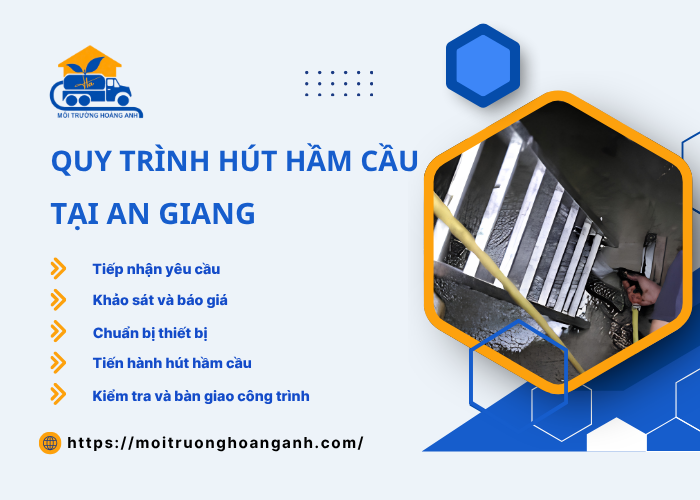 Các bước hút hầm cầu An Giang chuyên nghiệp