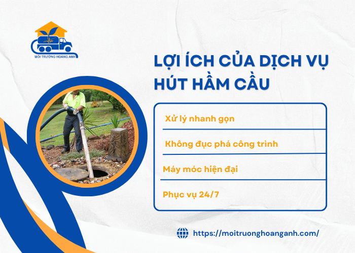 Điểm nổi bật dịch vụ hút hầm cầu Đồng Tháp 