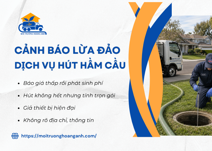 Những rủi ro khi thuê hút hầm cầu Đồng Tháp 