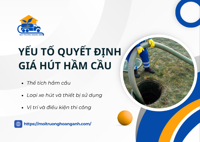 Các yếu tố ảnh hưởng giá hút hầm cầu Tây Ninh 