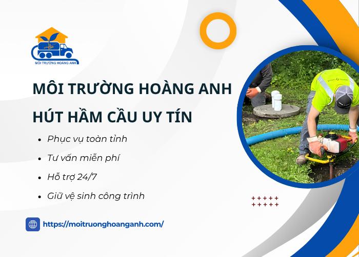 Dịch vụ hút hầm cầu Tây Ninh nhanh chóng, hiệu quả 