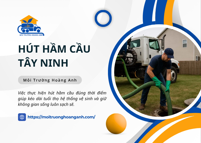 Dịch vụ hút hầm cầu tại Môi Trường Hoàng Anh