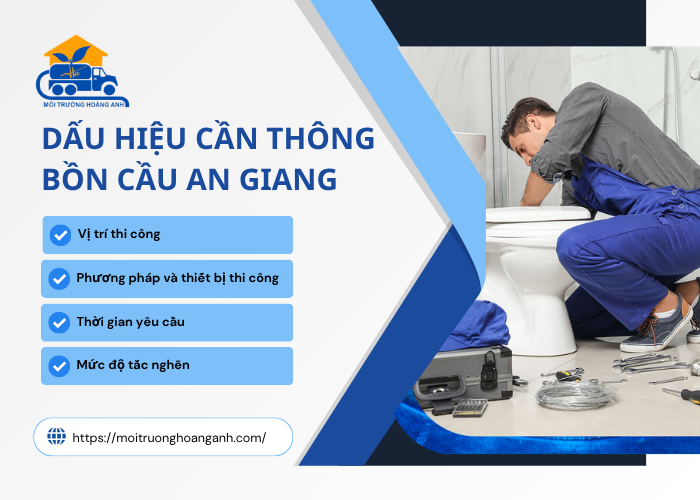 Các yếu tố quyết định giá thông bồn cầu An Giang