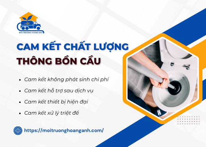 Cam kết thông bồn cầu Vĩnh Long nhanh, triệt để 