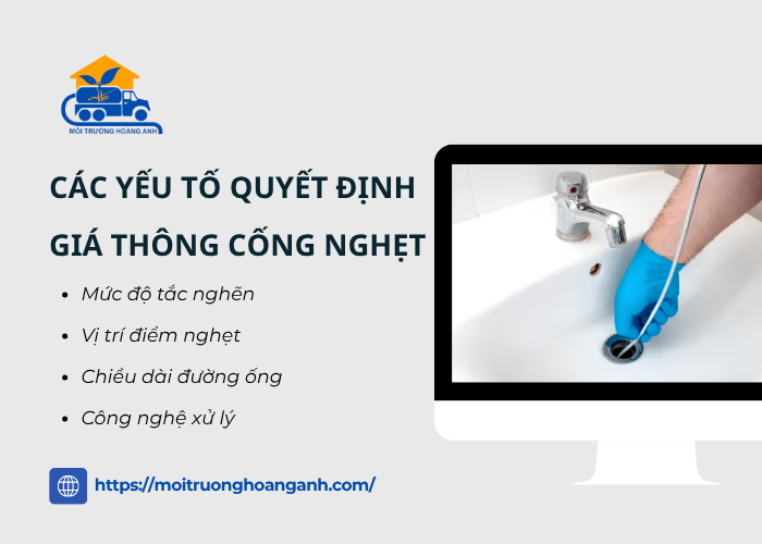 Một số yếu tố ảnh hưởng chi phí thông cống nghẹt Đồng Tháp 