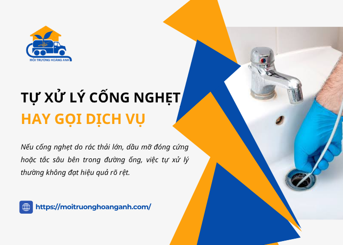 Tự xử lý cống nghẹt tại nhà trước khi gọi dịch vụ Tây Ninh 